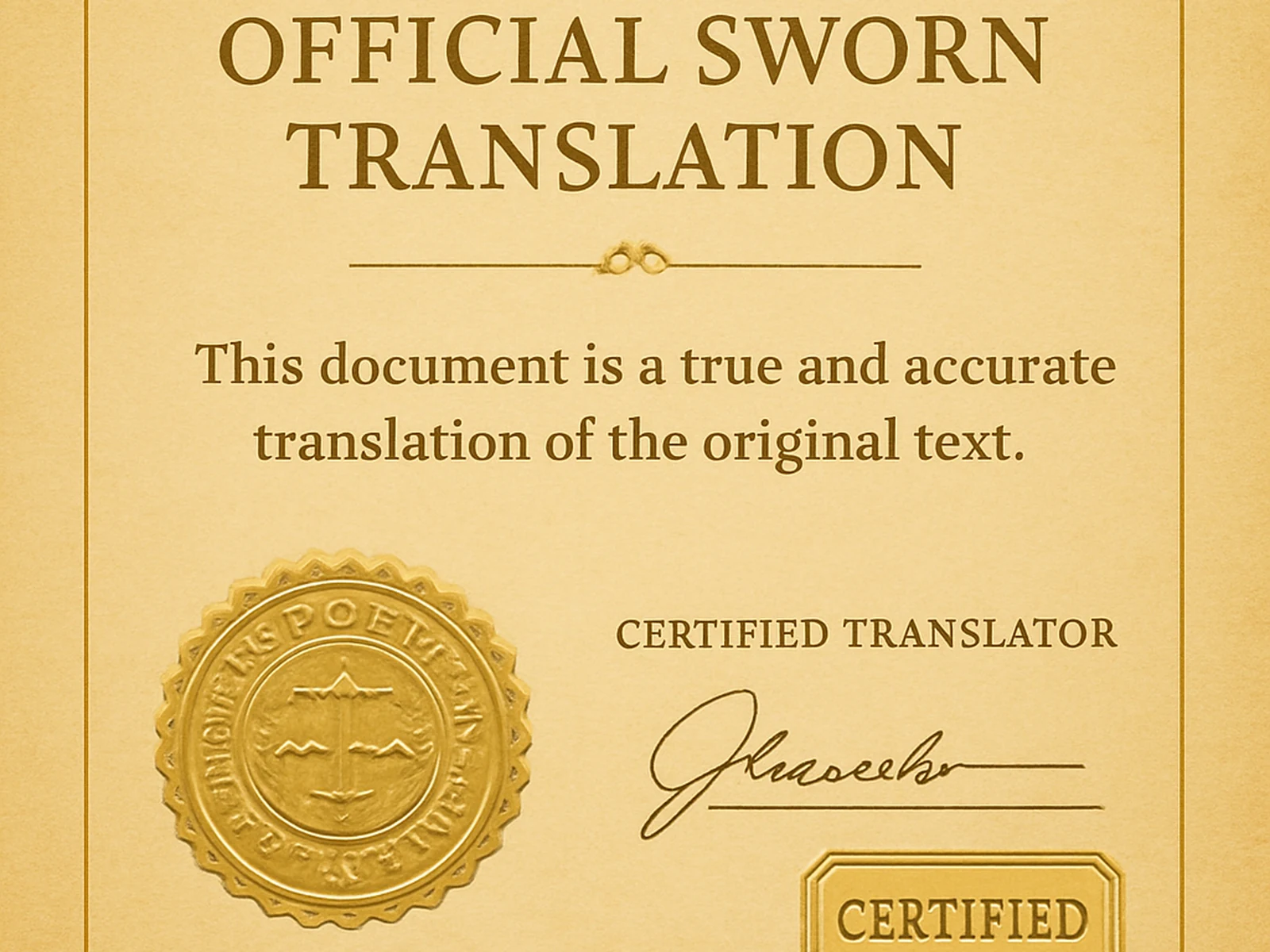 Sworn Translation